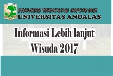 Informasi Lebih Lanjut Tentang Wisuda IV 2017