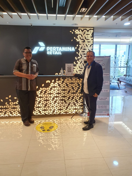 Kunjungan Dekan Fakultas Teknologi Informasi ke PT. Pertamina Retail