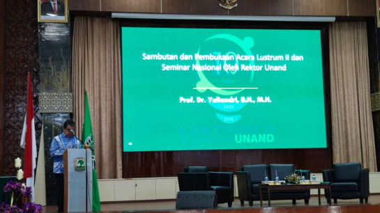 Pembukaan Lustrum II &amp; Seminar Nasional FTI UNAND