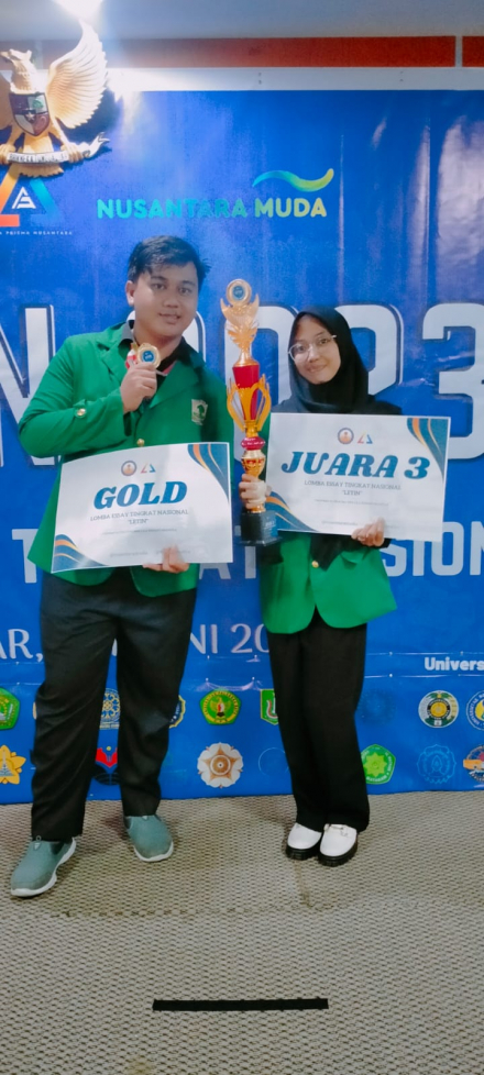Selamat!! Mahasiswa FTI Raih Juara pada Lomba Essay Tingkat Nasional &ldquo;LETIN&rdquo;