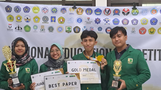 Selamat dan Sukses atas Capaian Prestasi Mahasiswa FTI pada National Education Competition (NEC) 2023